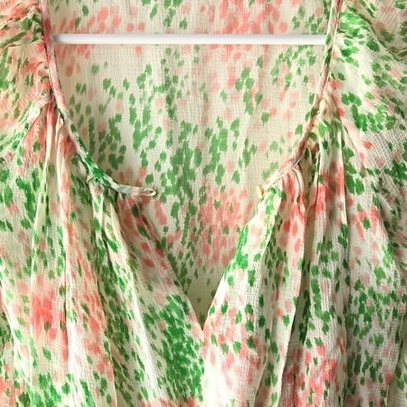 Talbots 100% Silk Sheer Blouse - Picture 3 of 7